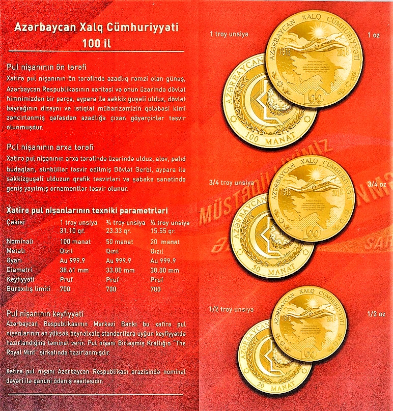 200 manatlıq əksinaslar dövriyyəyə buraxılır -  FOTO